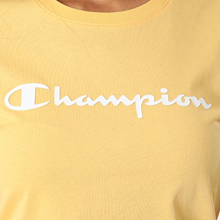 Champion Maglietta da donna 115422 Giallo Ryses