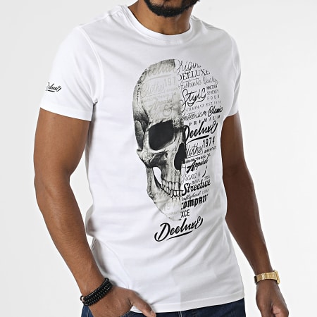 Deeluxe - Camiseta Harnet Blanca