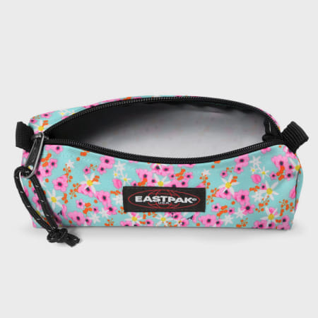 Eastpak - Trousse Benchmark Single Ditsy Turquoise Rose Floral
