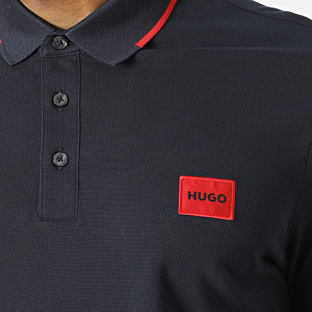 HUGO - Polo a maniche corte 50467384 Blu navy