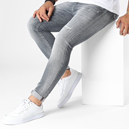 Le Temps Des Cerises Jean Skinny Power C Gris Bleu LaBoutiqueOfficielle