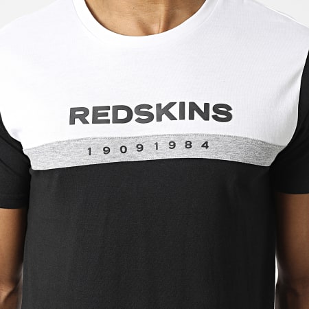 Redskins - Tee Shirt Dina Calder Noir Blanc