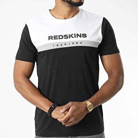 Redskins - Tee Shirt Dina Calder Noir Blanc