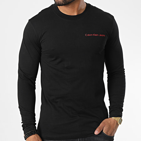 Calvin Klein - Camiseta Manga Larga 2345 Negra