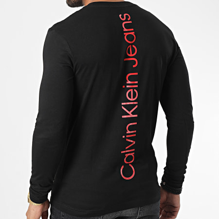 Calvin Klein - Maglietta a maniche lunghe 2345 nero