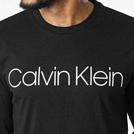 Calvin Klein - Maglietta a maniche lunghe 4690 nero