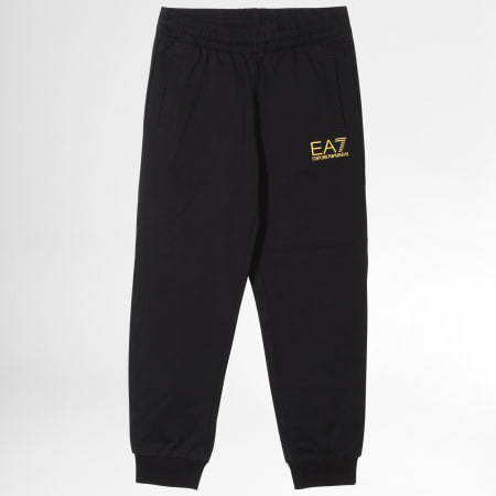 EA7 Emporio Armani - Pantalones de chándal para niños 8NBP51 Negro
