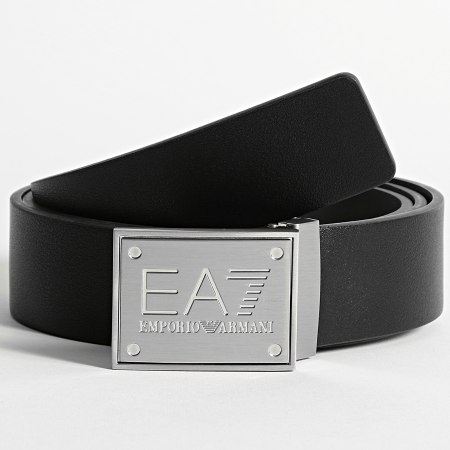 EA7 Emporio Armani - Ceinture Réversible 245524 8A693 Gris Noir