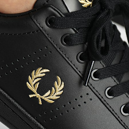 Fred Perry - Baskets B721 Leather Black