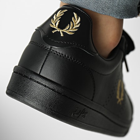 Fred perry b721 leather hot sale