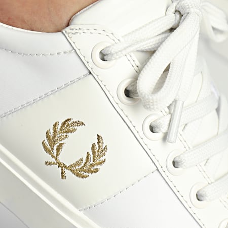 Fred Perry - Baskets B70 Poly Leather Snow White