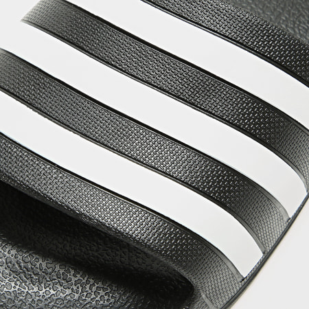 Adidas Sportswear - Claquettes Adilette Aqua F35543 Noir Blanc