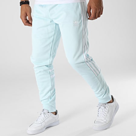 Adidas Originals - HK9685 Pantaloni da jogging Cutline Azzurro