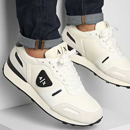 Armani Exchange - Sneakers XUX149 XV607 Bianco sporco Nero