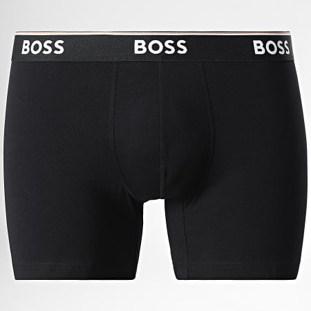 BOSS By Hugo Boss - Lot De 3 Boxers 50475282 Noir Gris Chiné