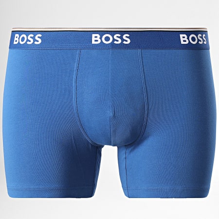 BOSS By Hugo Boss - Lot De 3 Boxers 50475282 Bleu Noir Gris