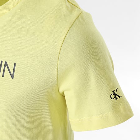 Calvin Klein - Maglietta istituzionale per bambini 0297 giallo