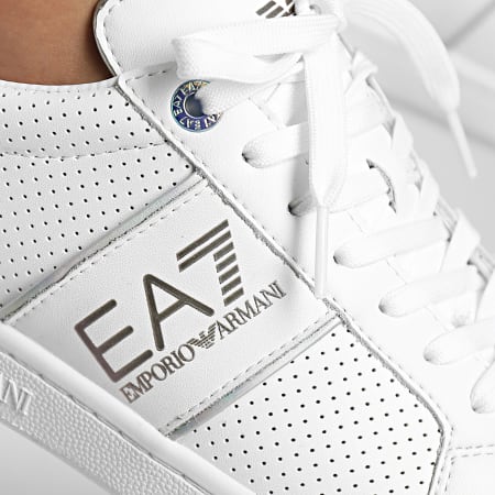 EA7 Emporio Armani - Baskets X8X102-XK258 White Iridescent