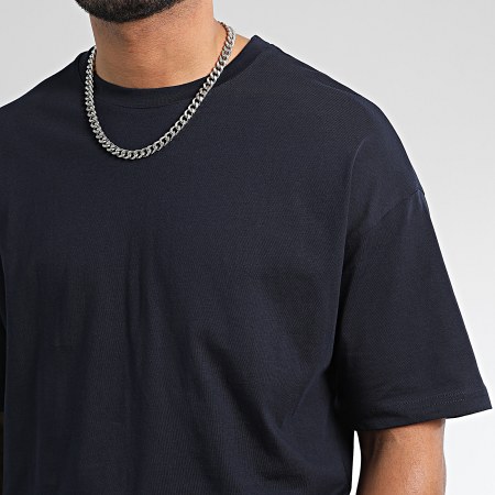 LBO - Camiseta oversize grande 2671 Azul marino