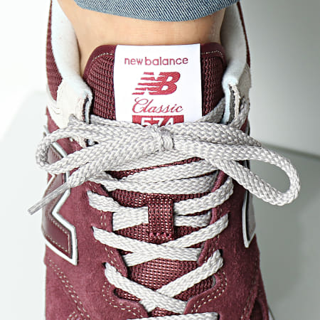 New Balance - Sneakers Lifestyle 574 ML574EVM Borgogna