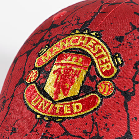 New Era - Casquette 9Forty Marble Manchester United Rouge