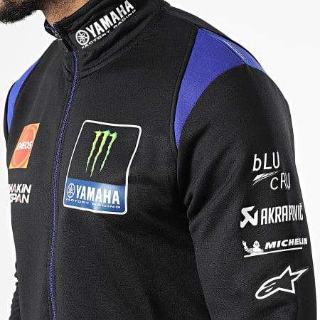 Yamaha - Giacca con zip Team Black
