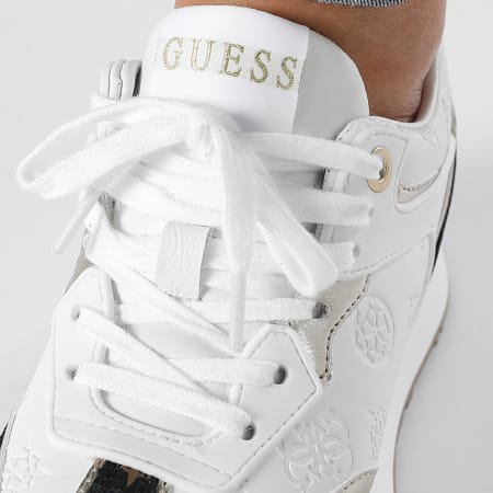 Guess - Sneakers da donna FL7LUCFAL12 Bianco Marrone