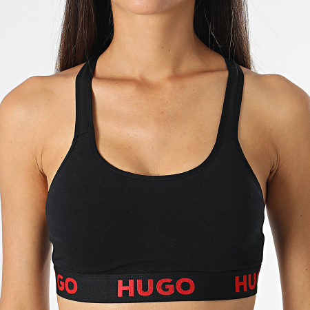 HUGO - Reggiseni donna Sporty Logo 50469628 Nero