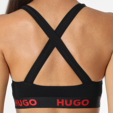HUGO - Brassière Femme Sporty Logo 50469628 Noir
