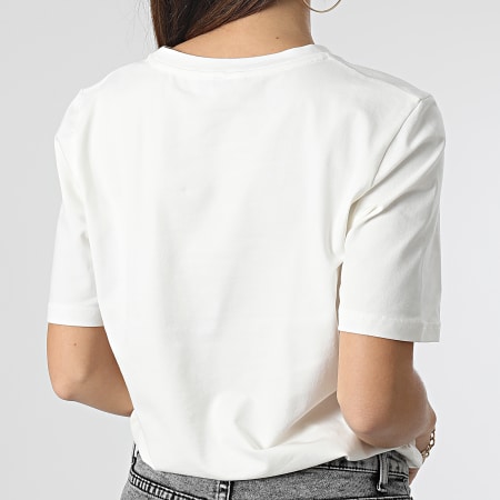 Tommy Hilfiger - Tee Shirt Femme Regular New Branded Essential 5990 Blanc