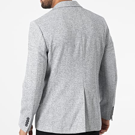 Armita - Veste Blazer CK-018 Bleu Marine Chiné