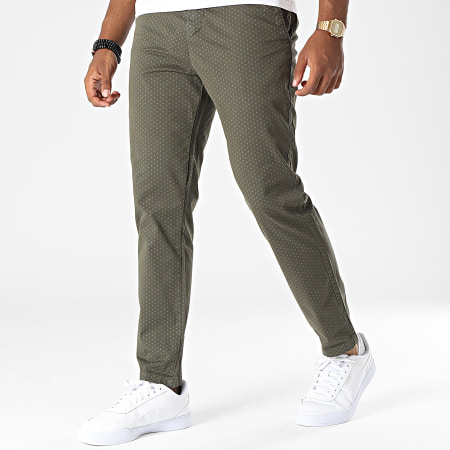 Armita - Pantaloni Chino Slim PAK-442 Verde Khaki