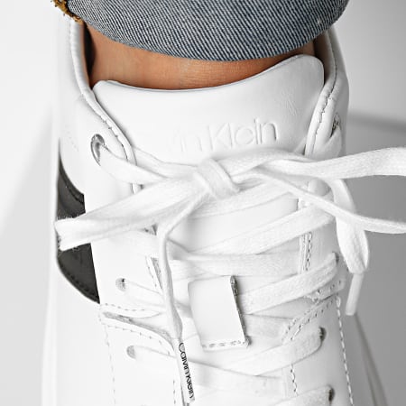 Calvin Klein - Zapatillas Low Top Lace Up Web 0621 Blanco Brillante