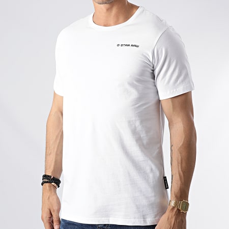 G-Star - Tee Shirt D21892 Blanc