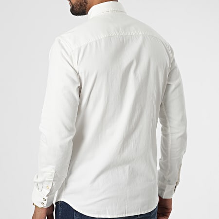 Jack And Jones - Chemise Jean A Manches Longues Sheridan Beige Clair