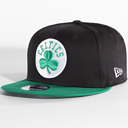 New Era - Casquette Snapback 9Fifty Nos Boston Celtics Noir Vert