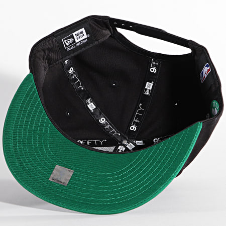 New Era - Casquette Snapback 9Fifty Nos Boston Celtics Noir Vert
