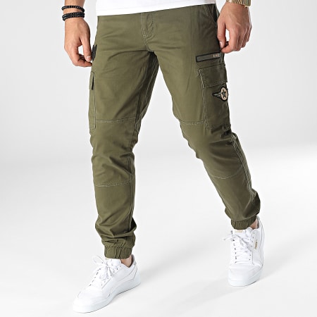 Only And Sons - Pantaloni Cargo Cam Stage Verde Khaki