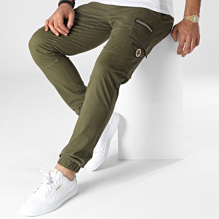 Only And Sons - Pantaloni Cargo Cam Stage Verde Khaki