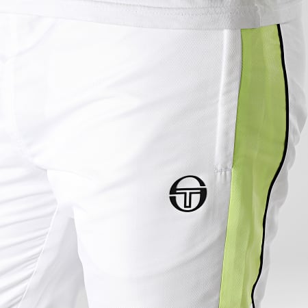 Sergio Tacchini - Pantalon Jogging Abita Blanc Vert
