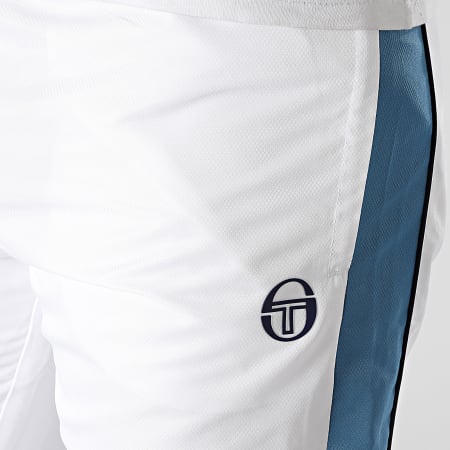 Sergio Tacchini - Pantalon Jogging Abita Blanc Bleu