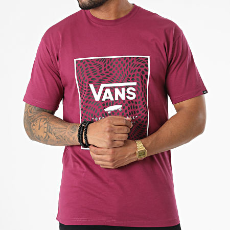 Vans - Maglietta con stampa classica Box Purple