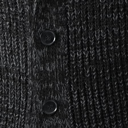 Classic Series - Cappotto con cappuccio 2620 nero grigio antracite