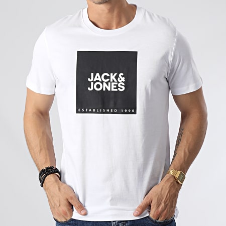 Jack And Jones - Tee Shirt Lock Blanc