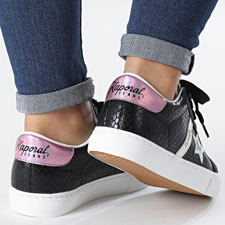 Kaporal Baskets Femme Shepton 42229 Noir Serpent LaBoutiqueOfficielle
