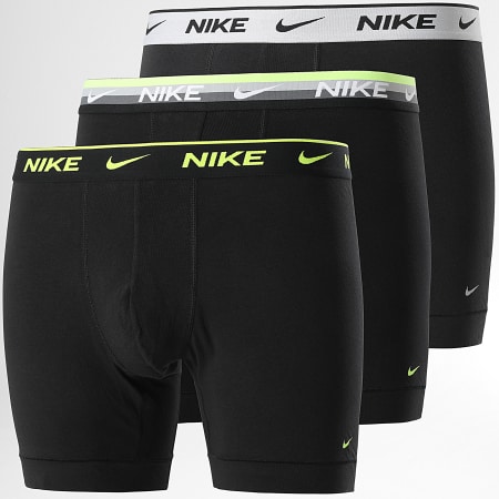 Nike - Lot De 3 Boxers Everyday Cotton Stretch KE1007 Noir