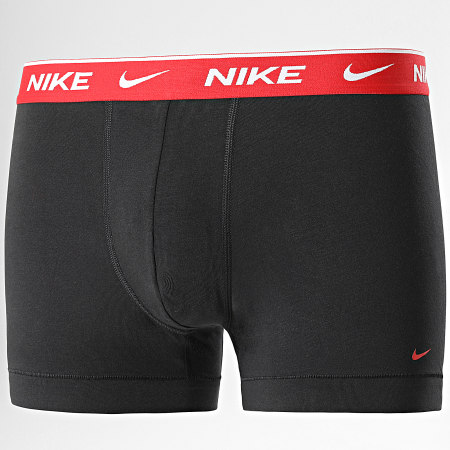 Nike - Set di 2 boxer quotidiani in cotone elasticizzato KE1085 nero