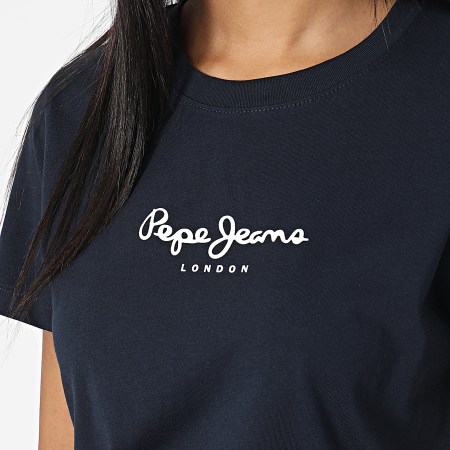 Pepe Jeans - Maglietta da donna blu navy