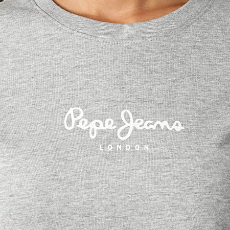 Pepe Jeans - Maglietta da donna grigio erica