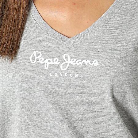 Pepe Jeans - Camila Camiseta de mujer Gris brezo